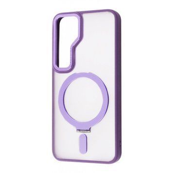 Чохол WAVE Attraction Case with Magnetic Ring для Samsung Galaxy S24 Purple 656-05594 фото