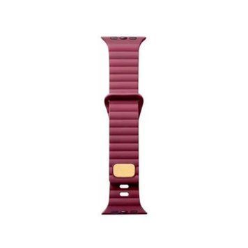 Ремінець для Apple Watch Lightning Buckle 42/44/45/49mm Wine 212-01018 фото