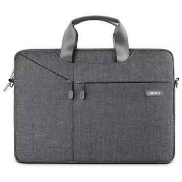 Сумка для ноутбука WIWU City Commuter Bag 15.6" Grey 656-03657 фото