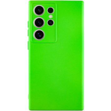 Чохол Silicone Cover Lakshmi Full Camera для Samsung Galaxy S24 Ultra Neon Green 777-07106 фото