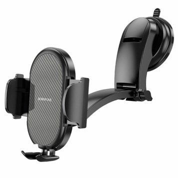 Тримач для мобільного BOROFONE BH73 Charm press type center console car holder Black 656-00459 фото
