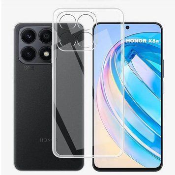 TPU чехол Transparent 1,5mm Full Camera для Huawei Honor X8a Бесцветный (прозрачный) ILSO-00000067060-1 фото