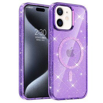 Чохол TPU Eclipse Sparkle (MagFit) для Apple iPhone 11 (6.1") Purple 214-03801 фото