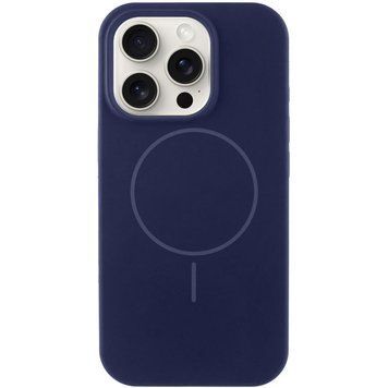 Чехол Silk Full Protective with Magnetic Fit для Apple iPhone 14 Pro Max (6.7") Темно-синий / Midnight blue ILSO-00000076452-27 фото