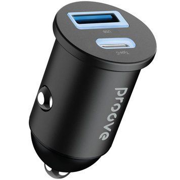 АЗУ Proove Tiny Power 30W (Type-C + USB) Black ACTP30111201 фото