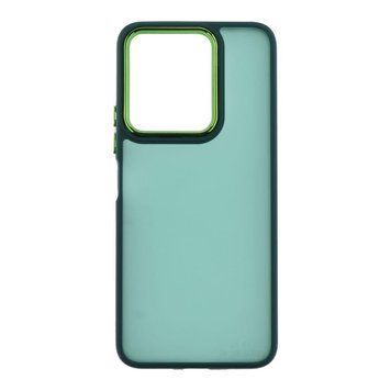 Чохол TPU+PC Space II Color Matte для Xiaomi Redmi 13 4G/Poco M6 4G Green 757-00780 фото