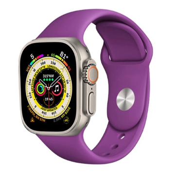Силиконовый ремешок для Apple Watch 42/44/45/49 мм Grape 212-00665 фото