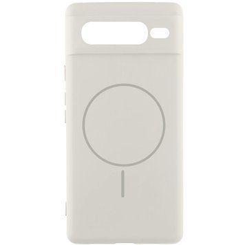 Чехол Silicone Cover Lakshmi Full Camera with MagFit для Google Pixel 7 Pro Белый 555-02089 фото