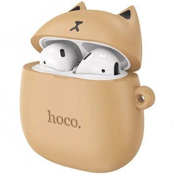 Бездротові TWS навушники Hoco EW45 Cat Case Caramel Cat ILSO-00000064490-2 фото