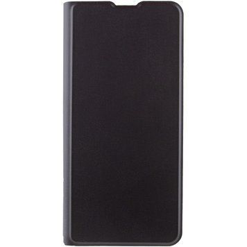 Кожаный чехол-книжка GETMAN Elegant для Motorola Moto E40 Черный 555-01485 фото