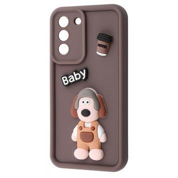 Чехол Pretty Things Case для Samsung Galaxy S21 FE (G990B) Brown/Baby 777-01605 фото