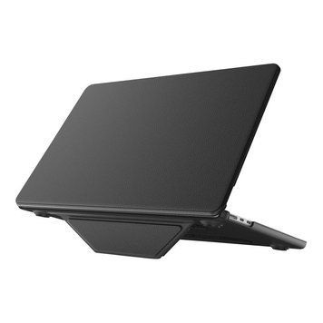 Накладка PC+PU AMO-PU для MacBook Pro 14" 2024/2023/2021 (A2442/A2779/A2918/A2992) Black 777-07767 фото