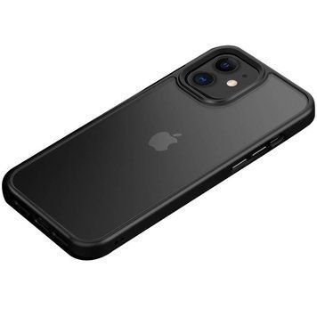 TPU+PC чехол Metal Buttons для Apple iPhone 11 (6.1") Черный 777-08342 фото