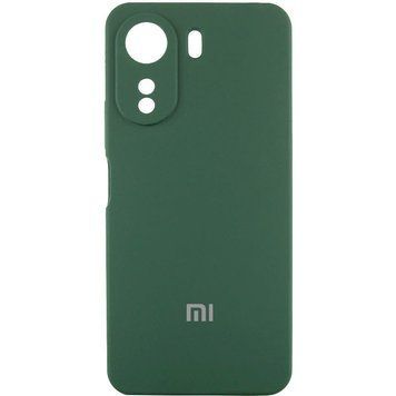 Чехол Silicone Cover Lakshmi Full Camera для Xiaomi Redmi 13C / Poco C65 Зеленый 555-02189 фото