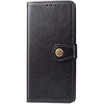 Шкіряний чохол-книжка GETMAN Gallant (PU) для Samsung Galaxy A07 Чорний 555-02584 фото