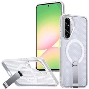 Чехол TPU Breeze with MagSafe stand для Samsung Galaxy A56 5G Transparent 777-08720 фото
