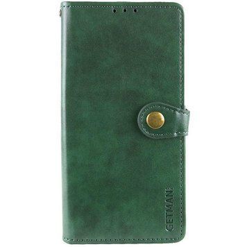 Кожаный чехол-книжка GETMAN Gallant (PU) для Samsung Galaxy A57 5G Green 777-09106 фото