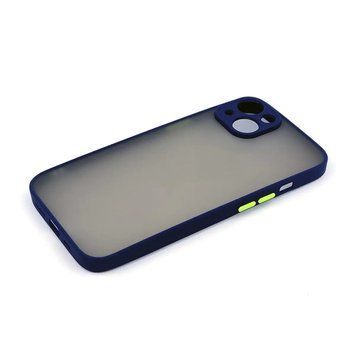 Силиконовый чехол с закрытой камерой Avenger Totu для iPhone 13 Navy Blue 208-00705 фото