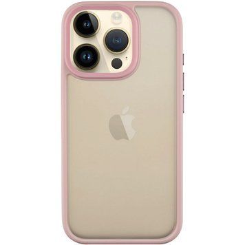 TPU+PC чохол Metal Buttons для Apple iPhone 16 Pro Max (6.9") Рожевий 777-08242 фото