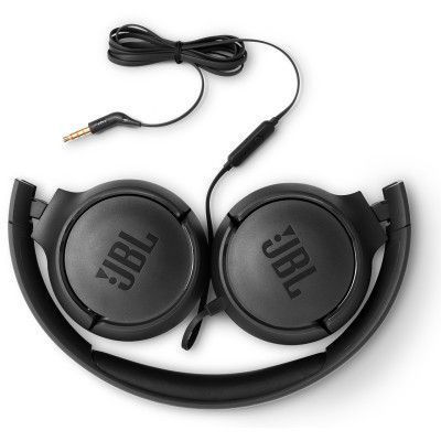 Навушники JBL T500 Black (JBLT500BLK) JBLT500BLK фото