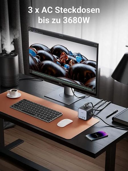 Сетевое зарядное устройство UGREEN CD268 65W DigiNest Cube (2C2A) (UGR-60113) UGR-60113 фото