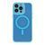 Чохол TPU+PC Magnetic Matte Camera Lens with Magsafe для iPhone 15 Pro Blue 757-00280 фото