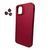 Чехол Silky Cam Protect для iPhone 12/12 Pro Wine Red 666-02286 фото
