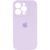 Силіконовий чохол з закритою камерою для iPhone 16 Pro Lilac 666-01243 фото
