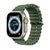 Силіконовий рифлений ремінець Ocean для Apple Watch 38/40/41 mm Оливковий 212-00489 фото