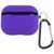 Силиконовый футляр с микрофиброй для наушников Airpods 4 Ultra Violet 203-00386 фото