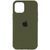 Чохол Silicone Case Full Size для iPhone 15 Plus Army Green 208-05022 фото