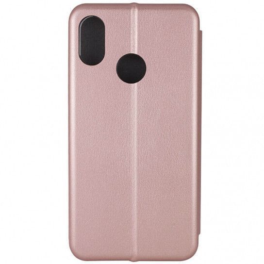 Кожаный чехол-книжка Classy для Xiaomi Redmi Note 7 / Note 7 Pro / Note 7s Rose Gold 777-06059 фото