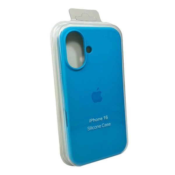 Силіконовий чохол для iPhone 16 Surf Blue 666-01191 фото