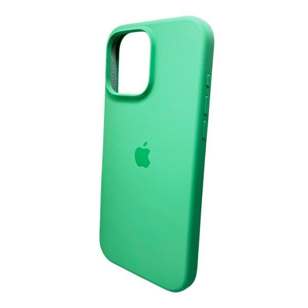 Силиконовый чехол для iPhone 16 Pro Max Spearmint 666-01295 фото