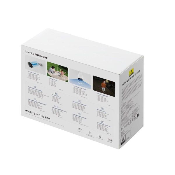 IP-камера видеонаблюдения Baseus Security B1 Outdoor Camera 2K White 656-02470 фото