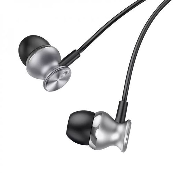 Навушники Hoco M106 Fountain metal mic Black 221-00020 фото