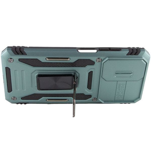 Ударопрочный чехол Camshield Army Ring для Xiaomi Redmi Note 11 (Global) / Note 11S / Note 12S Light Green 777-05150 фото