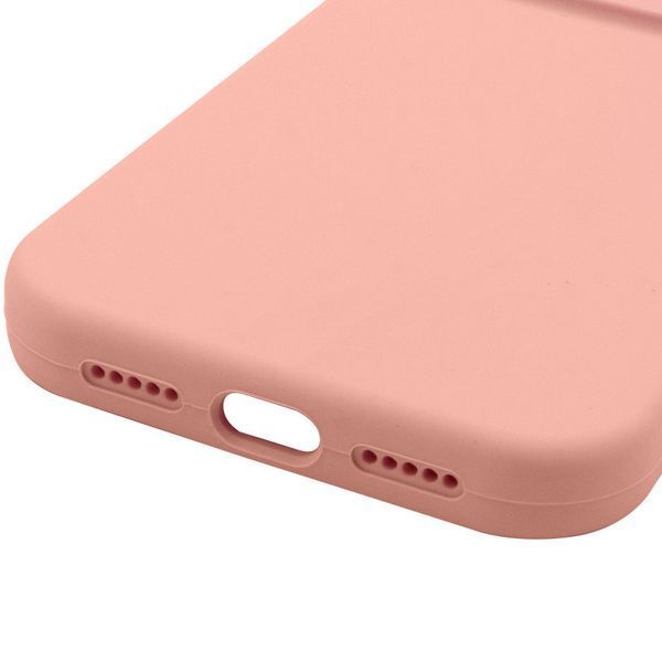 Силиконовый чехол Silk Full Camera Protective для Apple iPhone 17 Pro (6.3") Peach 777-09947 фото