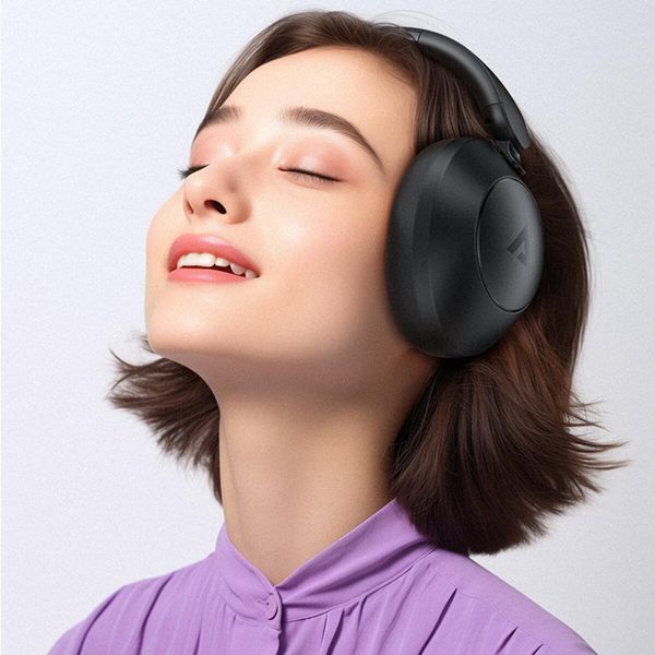 Бездротові накладні навушники ACEFAST H3 active noise canceling wireless headset Black 656-03779 фото