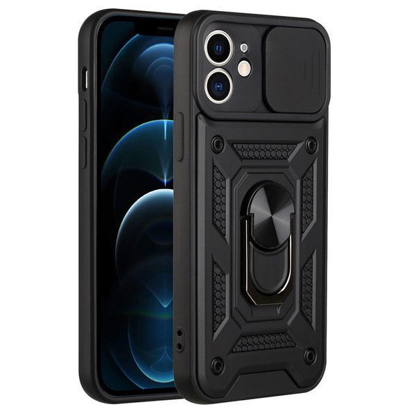 Ударопрочный чехол Camshield Serge Ring для Apple iPhone 11 (6.1") Black 208-05574 фото
