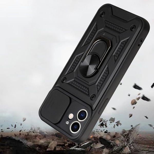 Ударопрочный чехол Camshield Serge Ring для Apple iPhone 11 (6.1") Black 208-05574 фото