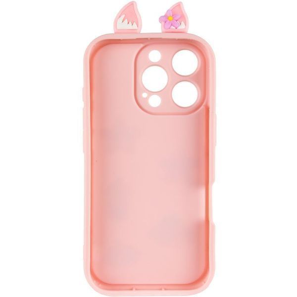Чохол TPU Toys Case with Ears для Apple iPhone 16 Pro Max (6.9") Light Pink 208-05340 фото