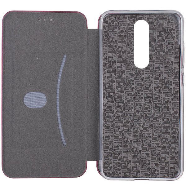 Шкіряний чохол-книжка Classy для Xiaomi Redmi 8 Maroon 777-06009 фото
