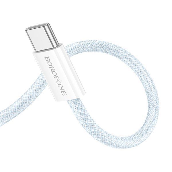 Кабель USB Borofone BX103 Original 60W Type-C to Type-C 1m Черный 209-00321 фото