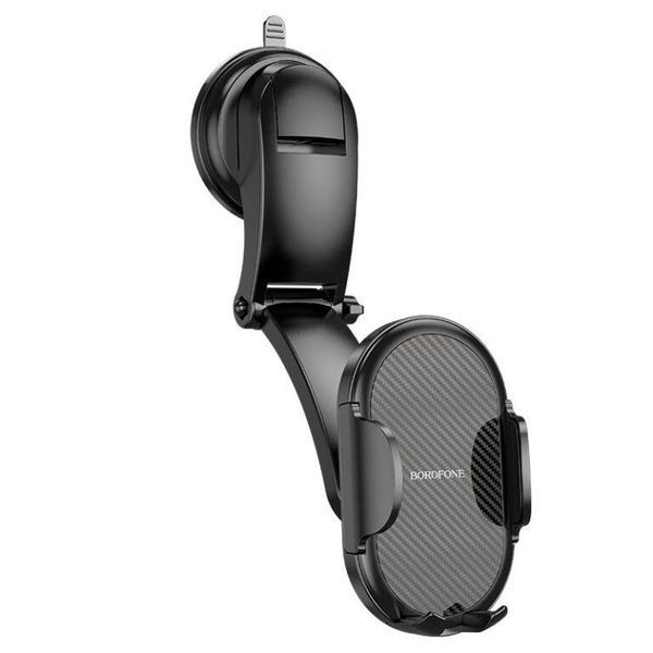 Автотримач для телефона BOROFONE BH73 Charm press type Console car holder Black 6974443386318 фото