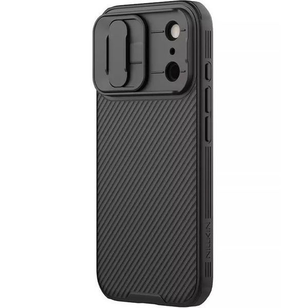 Карбоновая накладка Nillkin CamShield Pro для Apple iPhone 17 Pro (6.3") Black 777-08147 фото