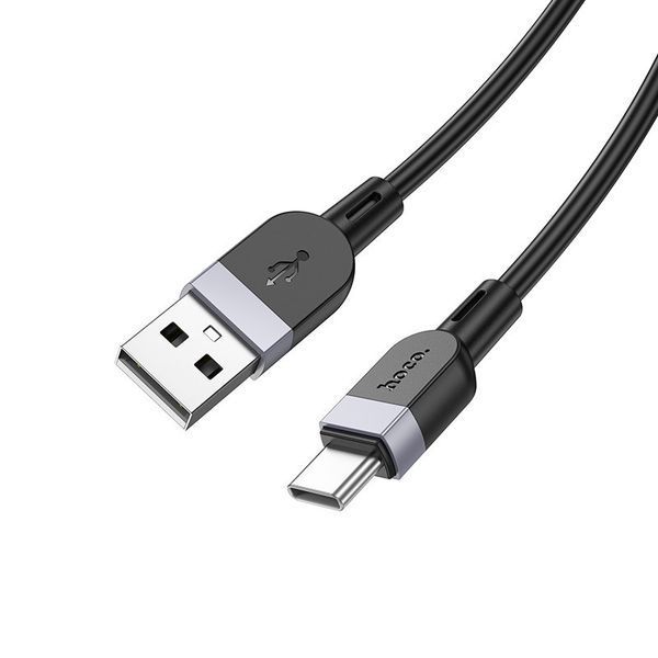 Кабель HOCO X109 Energy silicone charging data cable Type-C (L=1M) Black 6942007636247 фото