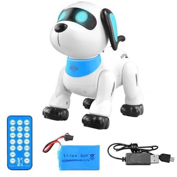 Интерактивная игрушка Собака-Робот SHT K21 white 656-03551 фото