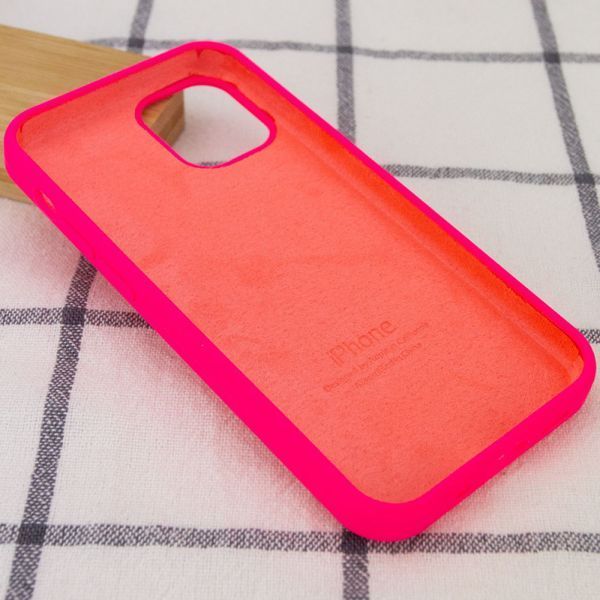 Чехол Silicone Case Full Protective для Apple iPhone 13 mini (5.4") Barbie pink 208-05910 фото