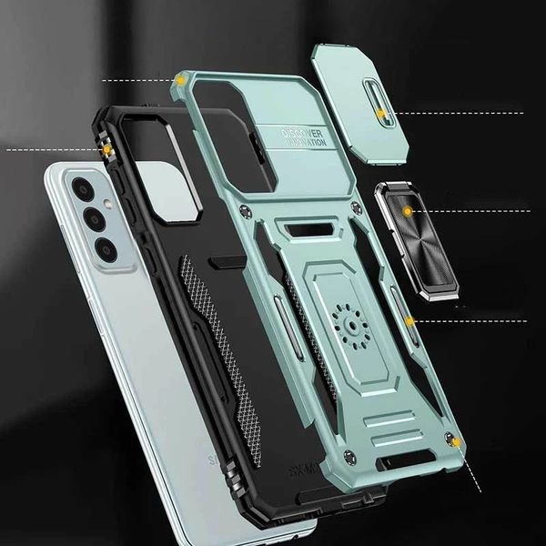 Ударостійкий чохол Camshield Army Ring для Samsung Galaxy A36 5G Light Green 777-04950 фото